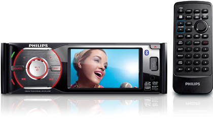 Philips анонсировала автомобильную мультимедиа-систему с топовым экраном